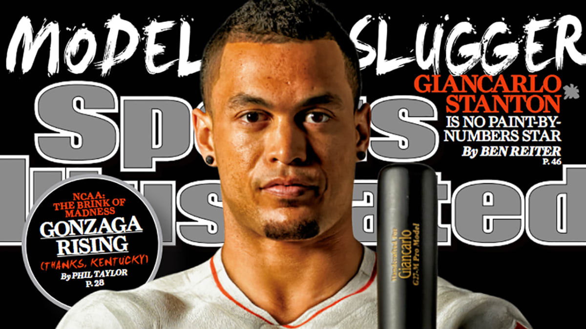 Behind the scenes of Giancarlo Stanton's bodypainting - Sports Illustrated