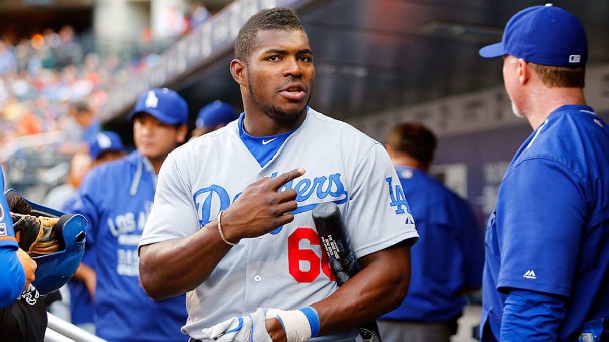 Yasiel Puig Los Angeles Dodgers MLB Jerseys for sale