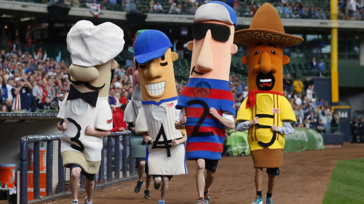 brewers sausage race 5k - Clip Art Library
