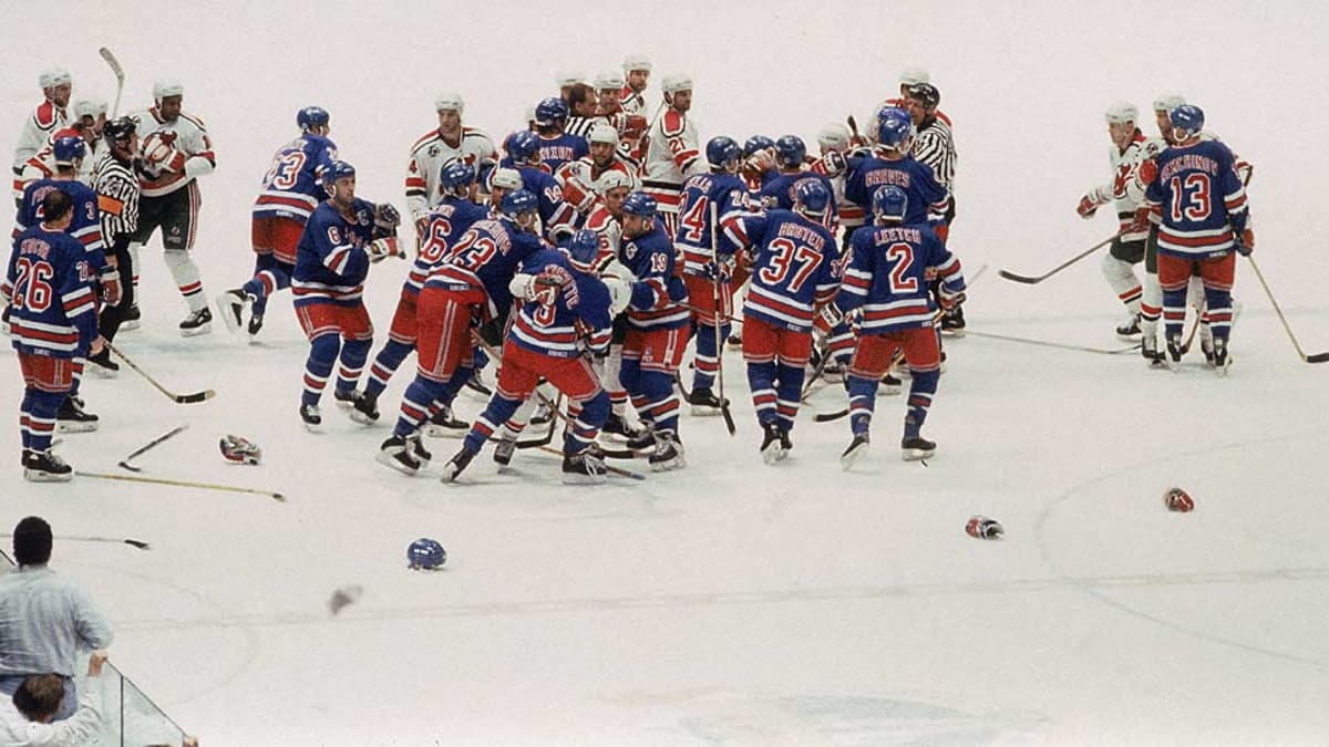 Nhl Bench Clearing Brawls Things Of The Past Sports Illustrated