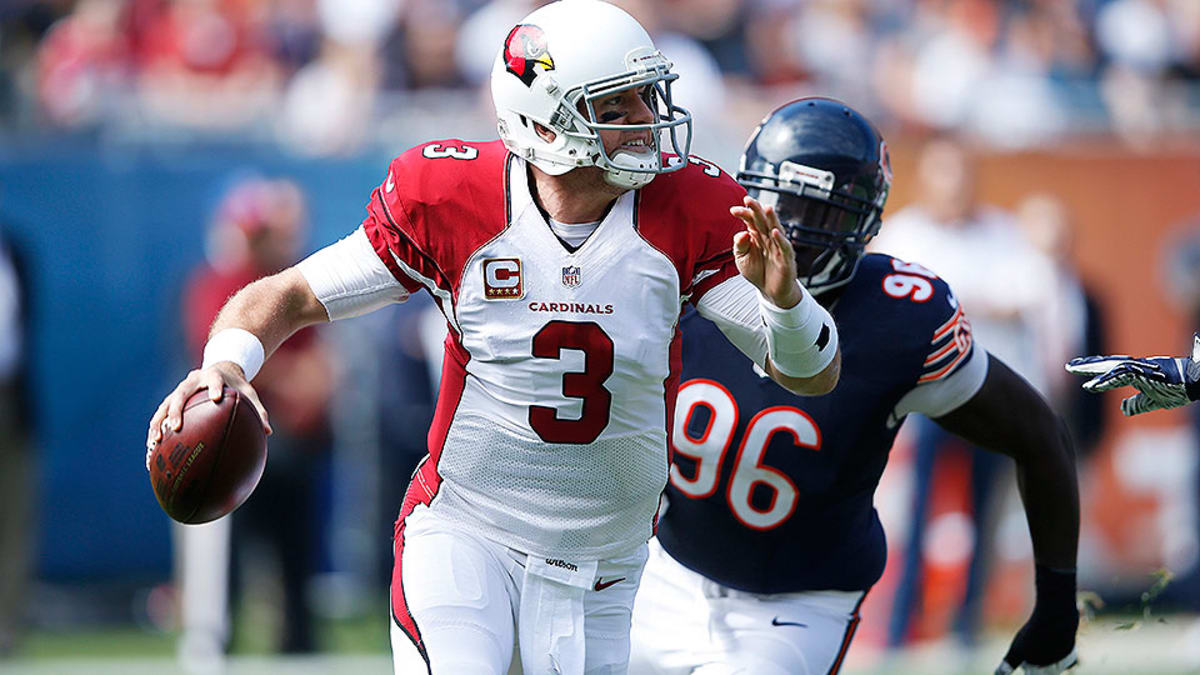 Arizona Cardinals quarterback Carson Palmer (3) throws against the Los  Angeles Rams during the first half of an NFL football game, Sunday, Oct. 2,  2016, in Glendale, Ariz. (Rick Scuteri/AP)