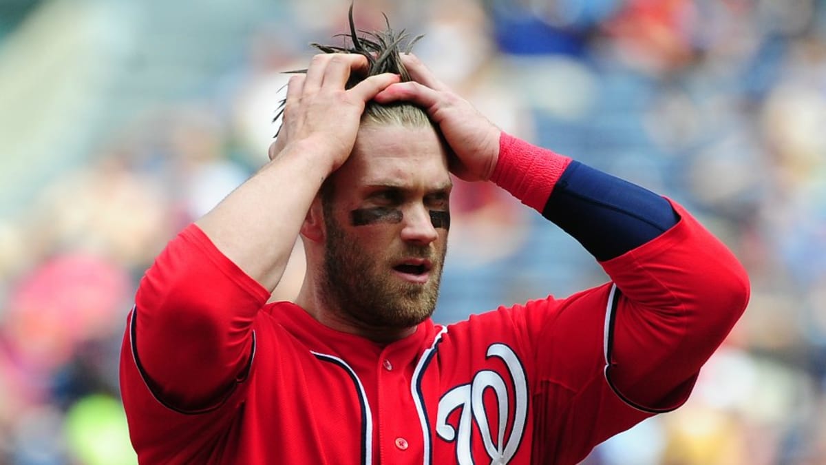 Bryce Harper of Washington Nationals signs hair product endorsement - ESPN