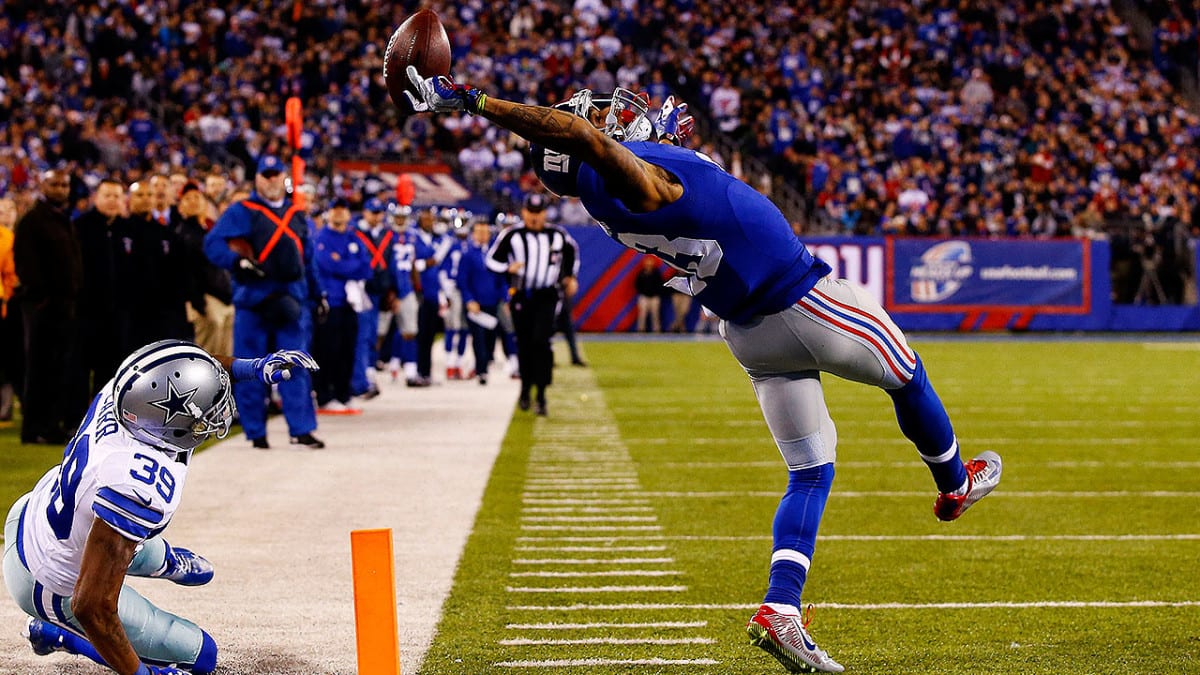 Giants' Odell Beckham Jr. catches and throws TDs against Bears - Sports  Illustrated