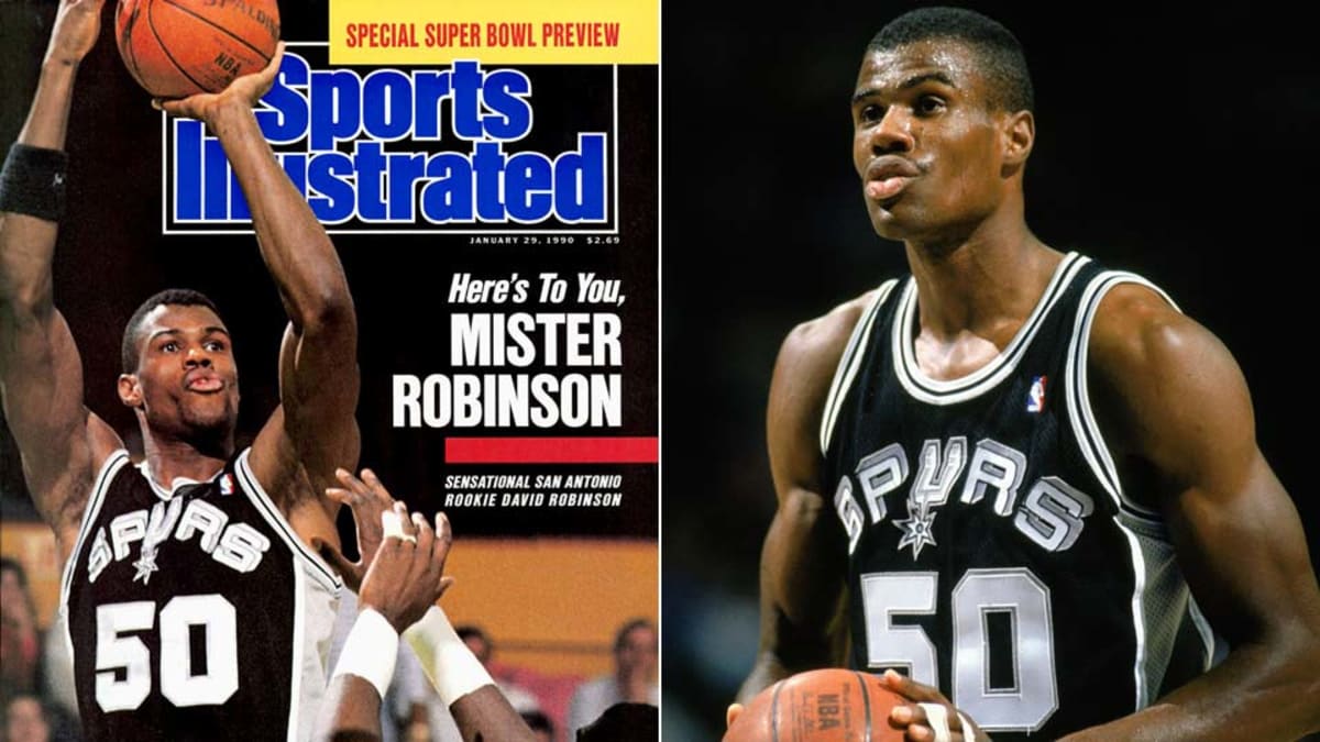 Fewest NBA Games Played After Being Drafted 1st Overall: David Robinson Was  In Military Service For Two Years Before He Played For The Spurs - Fadeaway  World