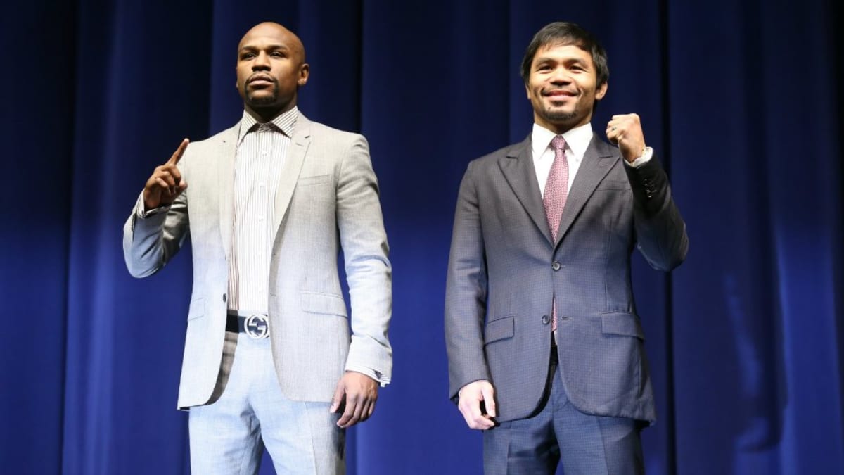 Manny Pacquiao and Floyd Mayweather: Adriana Lima Boxing