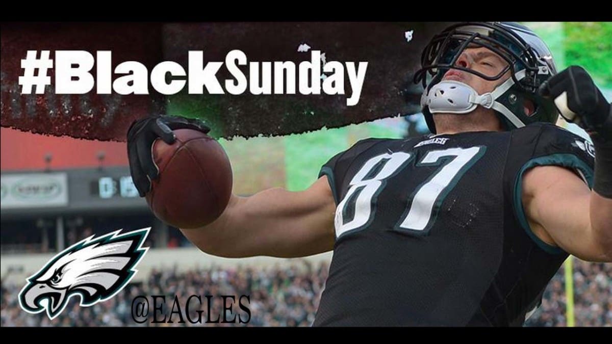 Eagles to wear all black Uniforms on Sunday