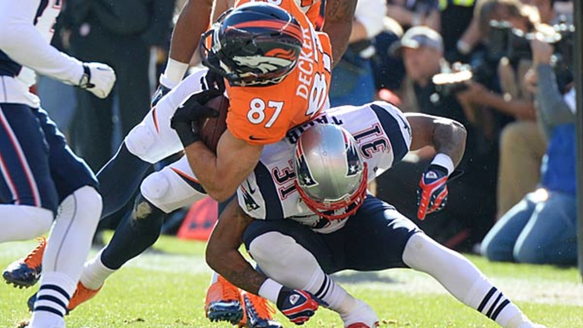 NFL confirms Wes Welker shouldn't have been flagged on Aqib Talib hit 