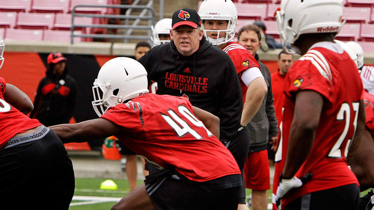 Louisville Cardinals adidas Practice Jersey - Football Men's White/Red  Used