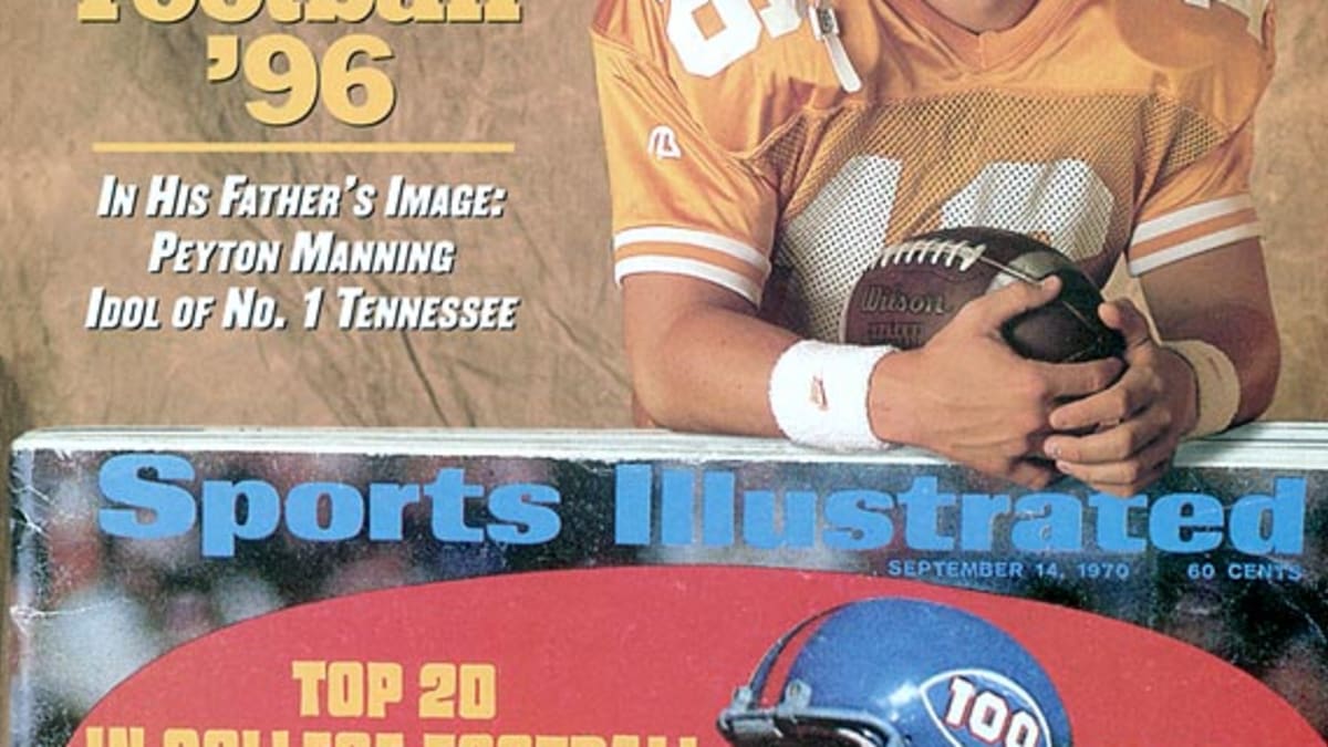 sports illustrated covers, Peyton Manning has Sports Illustrated cover,  NFL's top-selling