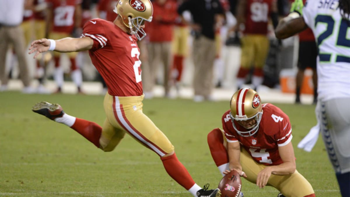 49ers pull to within 28-23 on field goal by David Akers