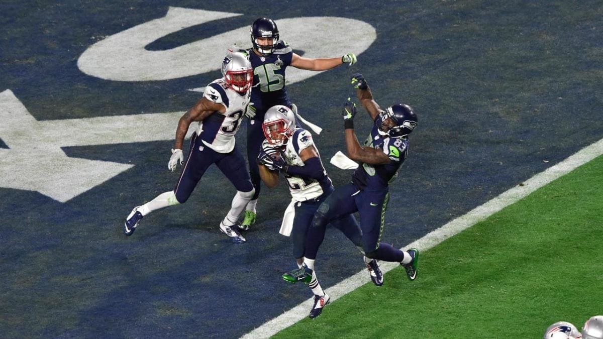 Malcolm Butler's Super Bowl interception started with a mistake