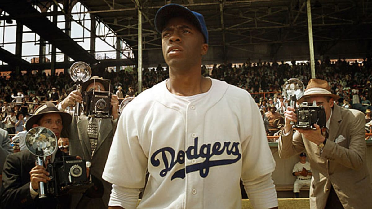 Harrison FordBranch Rickey Autographed Los Angeles Dodgers White Jersey  W/PROOF, Picture of Harrison Signing For Us, Los Angeles Dodgers, Brooklyn  Dodgers, Jackie Robinson, 42 at 's Sports Collectibles Store