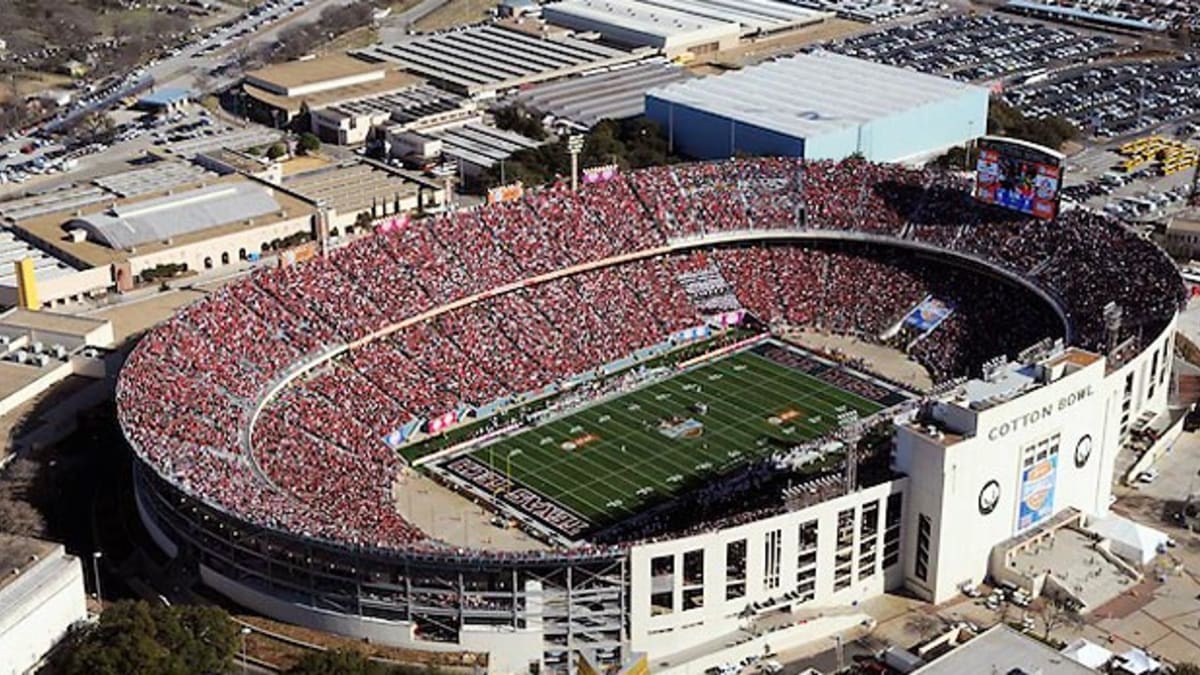 games at cotton bowl