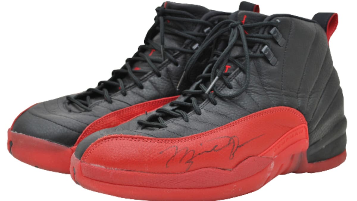 Michael Jordan sneakers set record price for game-worn footwear