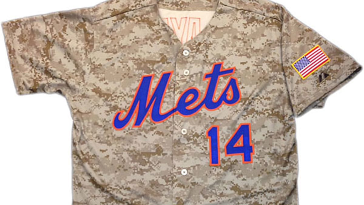 Mets will occasionally go with camo jerseys to honor military - Sports  Illustrated