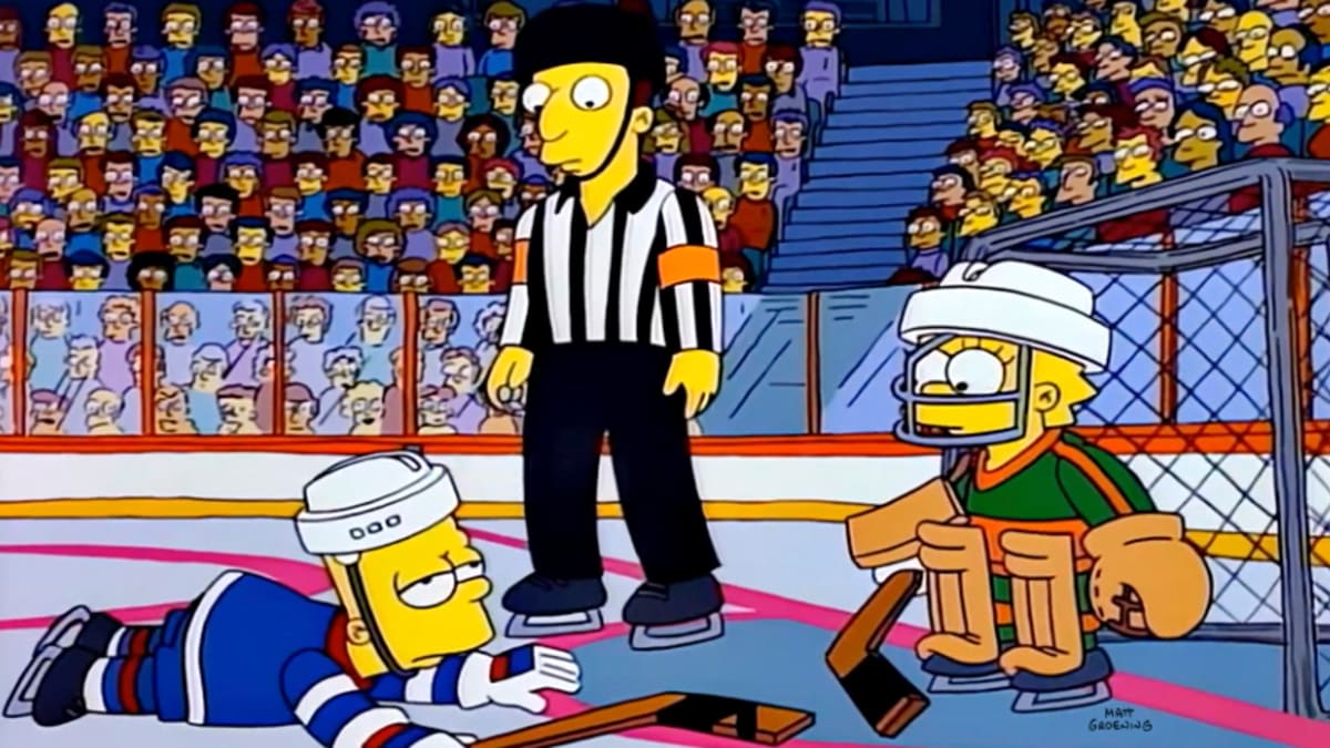 The Definitive Guide to The Simpsons' Greatest Hockey Moments