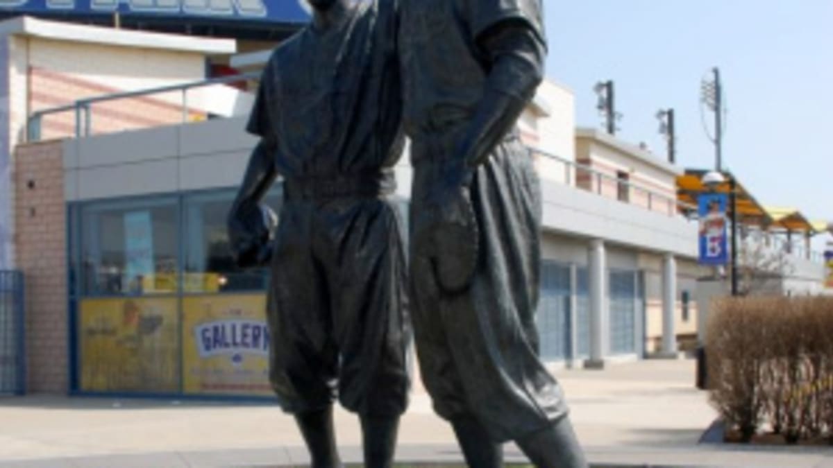 Jackie Robinson statue defaced with swastikas, racial slurs - NBC Sports