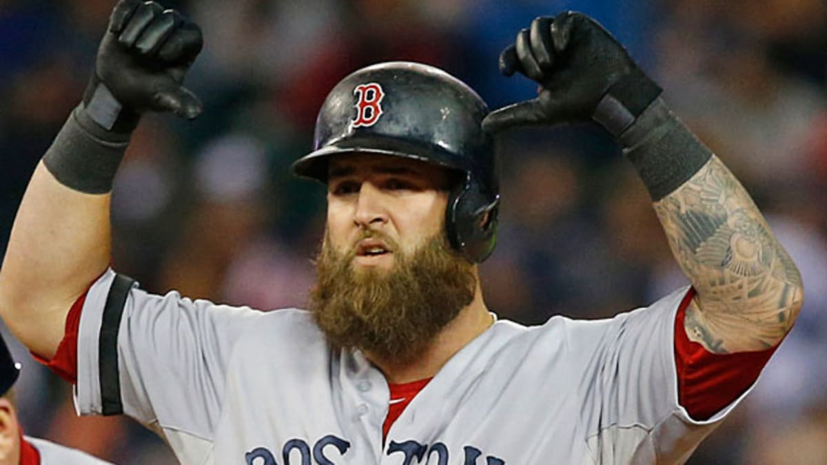 Mike Napoli Red Sox Collector's Quest Ends with Trade