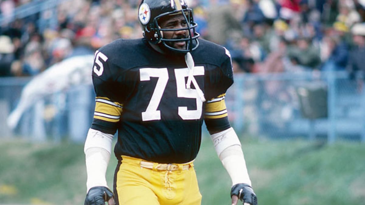 Very nice: Steelers finally retire 'Mean Joe' Greene's No. 75