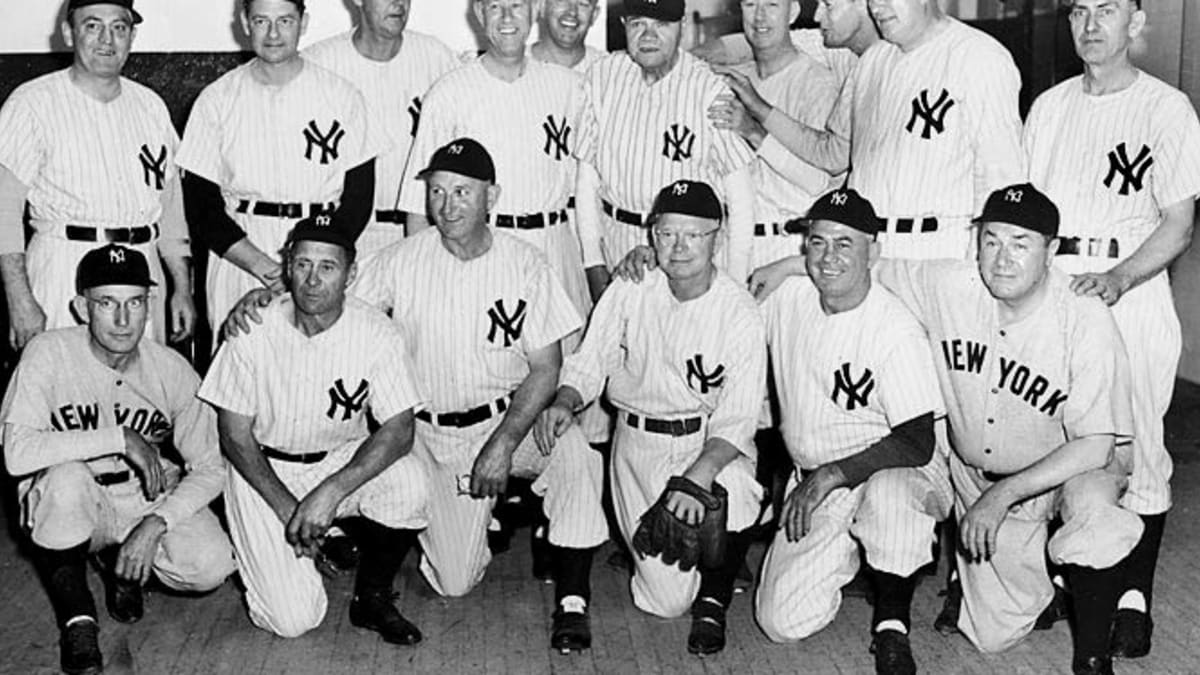 1953 BILLY MARTIN & JOE DIMAGGIO Yankees Vintage Baseball Photo by Bob  Olen