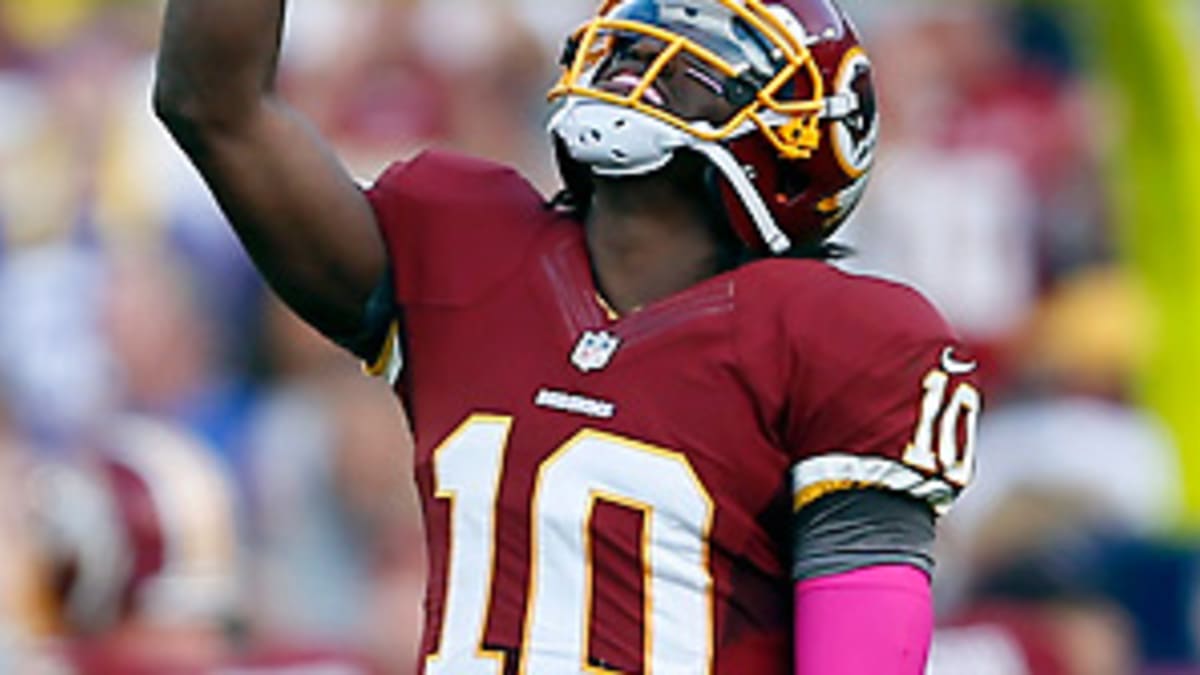 RG3 runs for 138 yards; Redskins top Vikings, 38-26