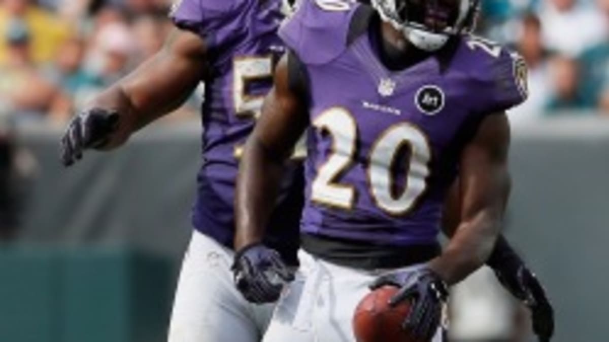 Dec. 11, 2011 - Baltimore, Maryland, U.S - Free safety Ed Reed (20) of the Baltimore  Ravens stands between plays during an NFL game between the Baltimore Ravens  and the Indianapolis Colts (