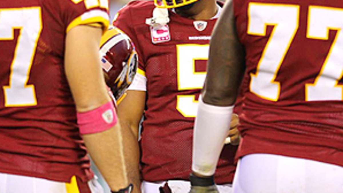 McNabb back at practice; Redskins hit Dallas week