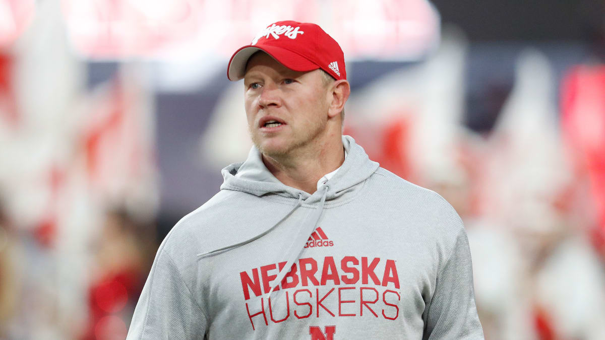 scott frost nebraska hat