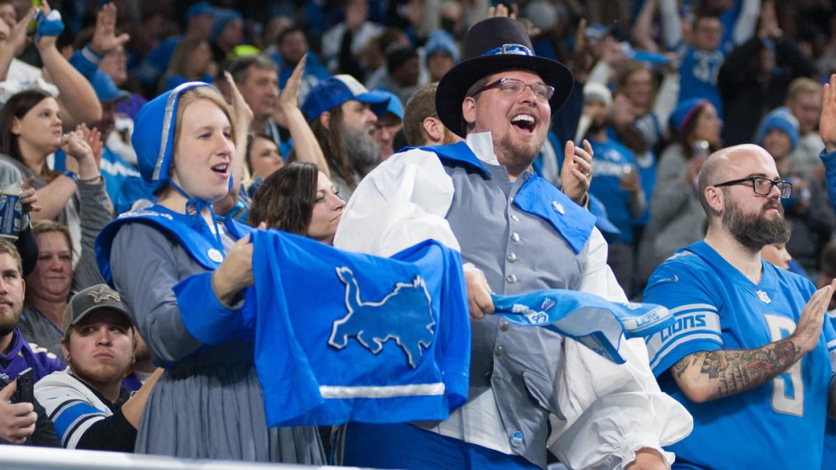 Lions' Thanksgiving Game Under Siege - Vintage Detroit Collection