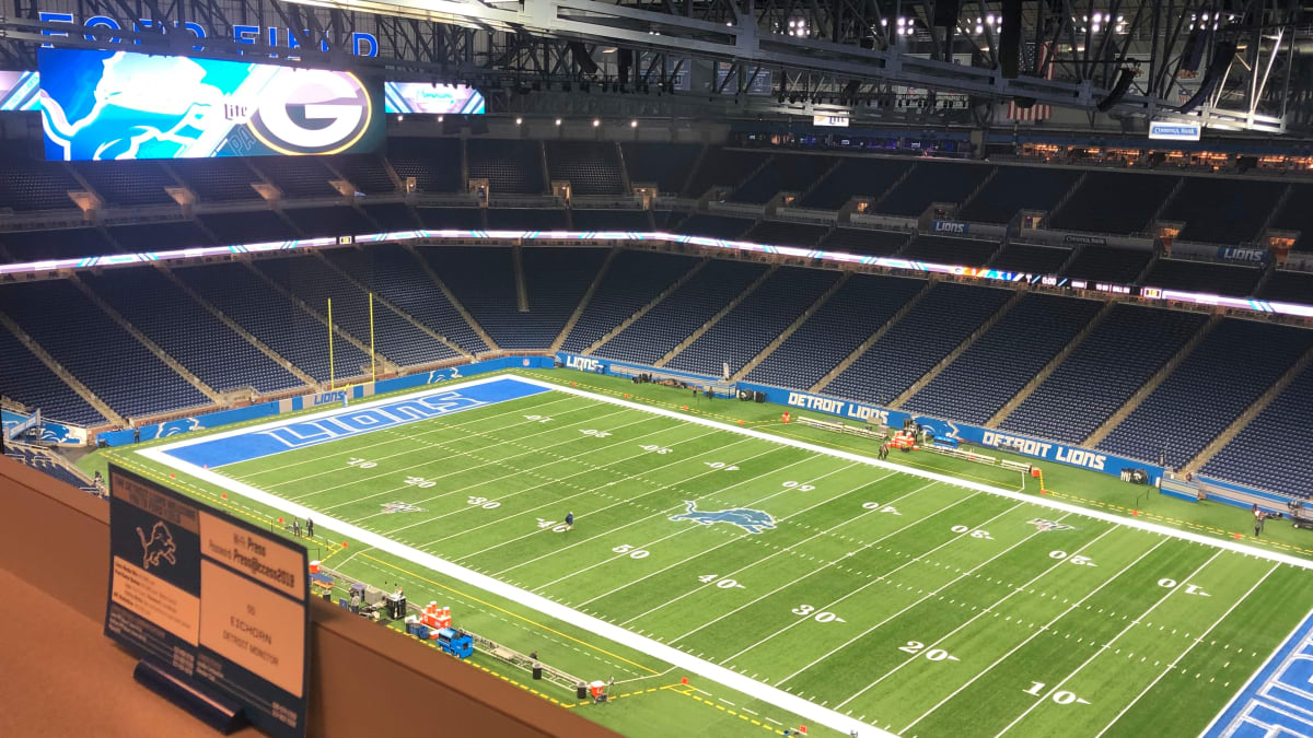 Detroit Lions' sagging attendance at Ford Field is near NFL bottom