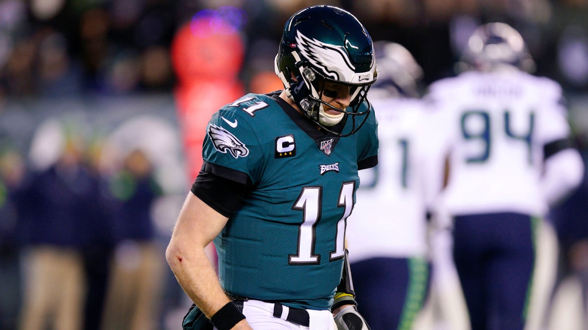 Eagles vs. Seahawks final score: Philadelphia's season ends with loss to  Seattle as Carson Wentz gets knocked out of game, 17 to 9 - Bleeding Green  Nation