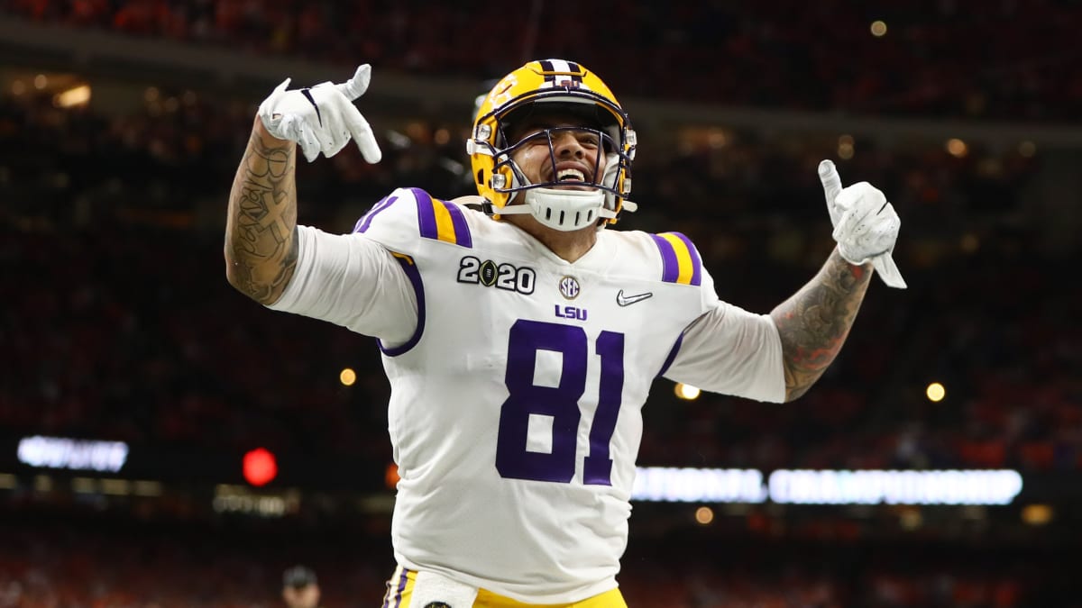 Randy Moss 'Full Of Joy' As Son Thaddeus Hauls In 2 TDs For LSU In