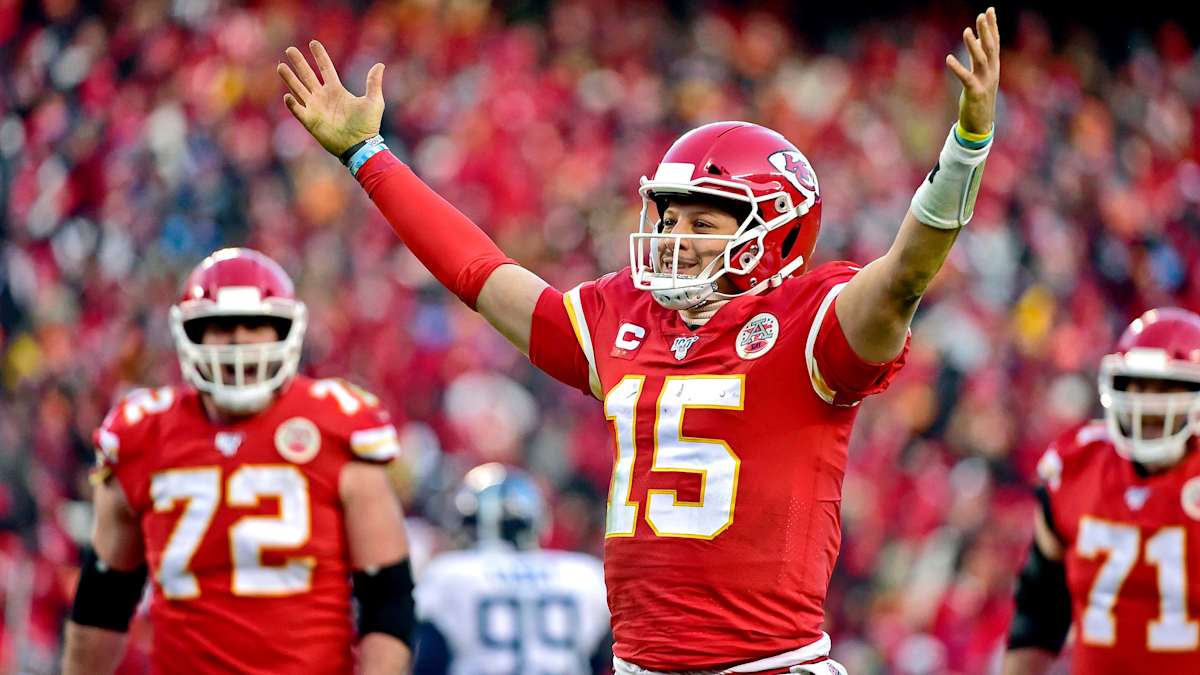 Kansas City Chiefs beat Tennessee Titans 35-24 for their first trip to  Super Bowl in 50 years