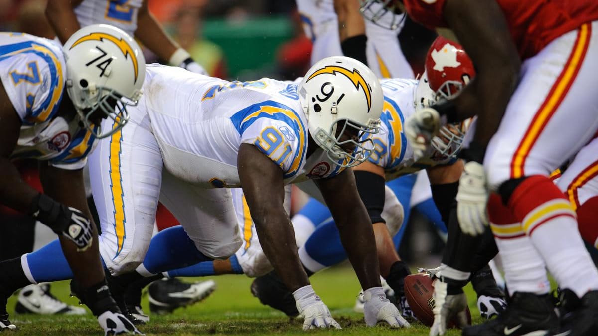 Chargers' powder blue uniforms  San diego chargers, Chargers, Afl