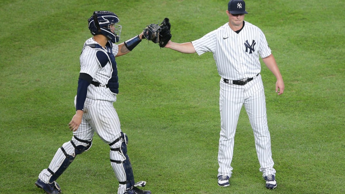 Yanks' Cole strikes out 2 in hitless inning of spring debut