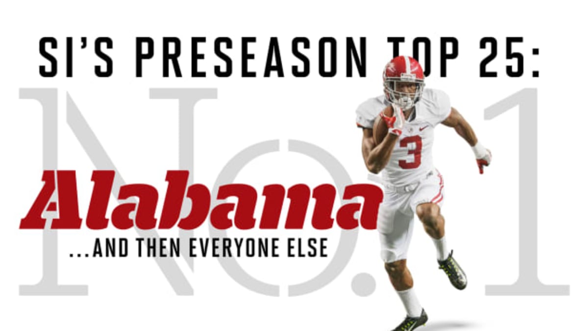 Revamped Preseason Top 25-Alabama football-2020 college football