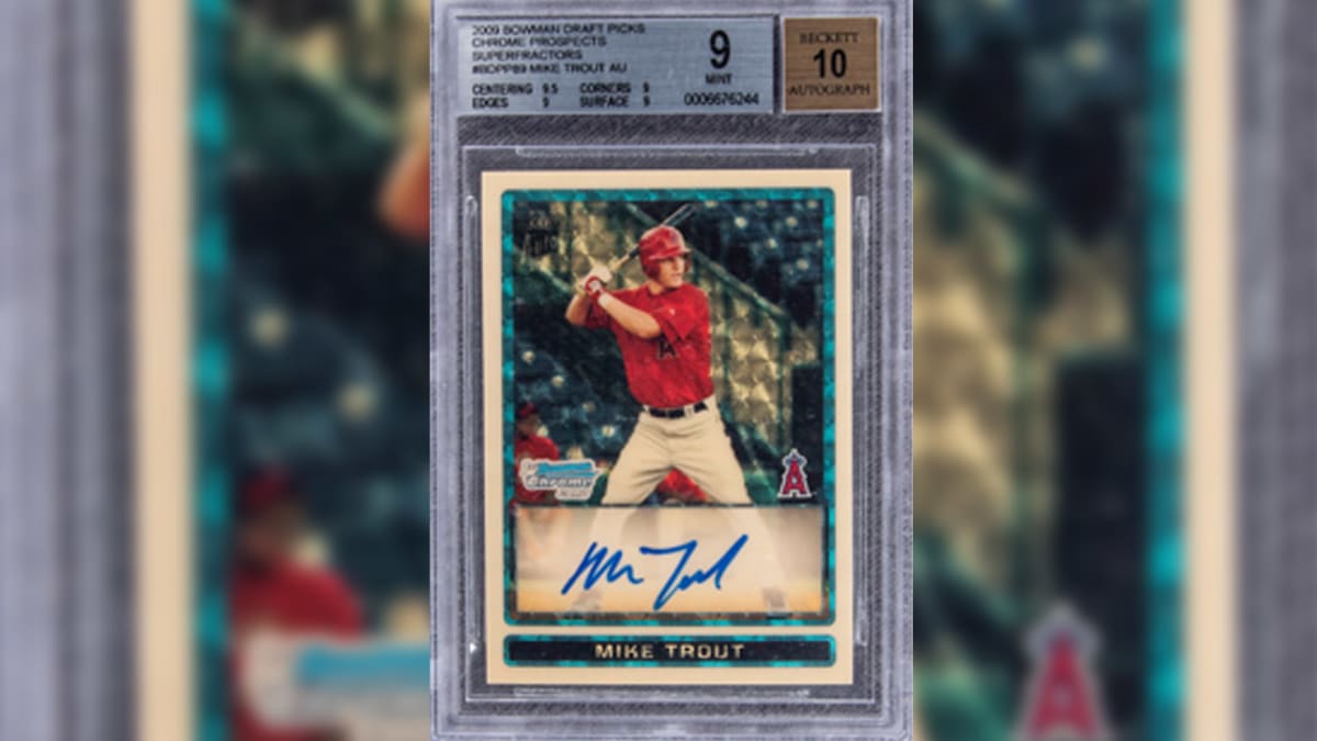 Mike Trout's $3.9M Rookie Card Becomes the Most Expensive of All Time –  Robb Report