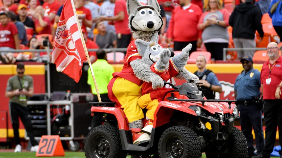 The Chiefs mascot rode an emotional roller coaster vs. the Texans