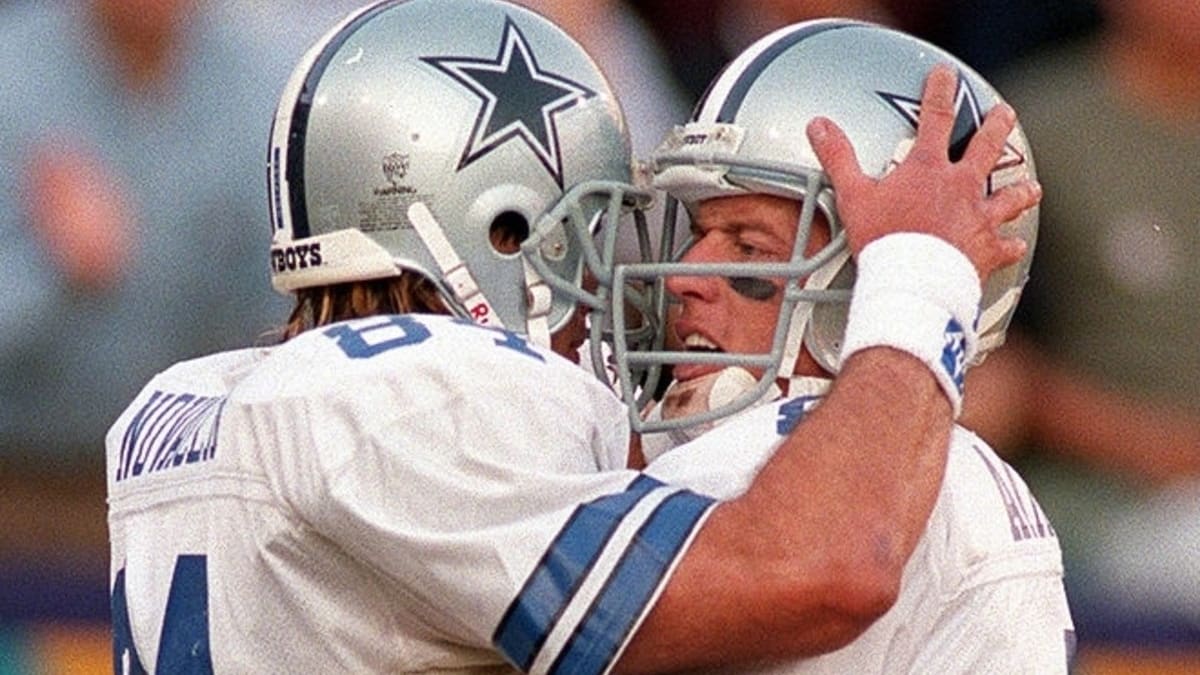 Novacek & Aikman  Dallas cowboys football team, Dallas cowboys football,  Nfl dallas cowboys