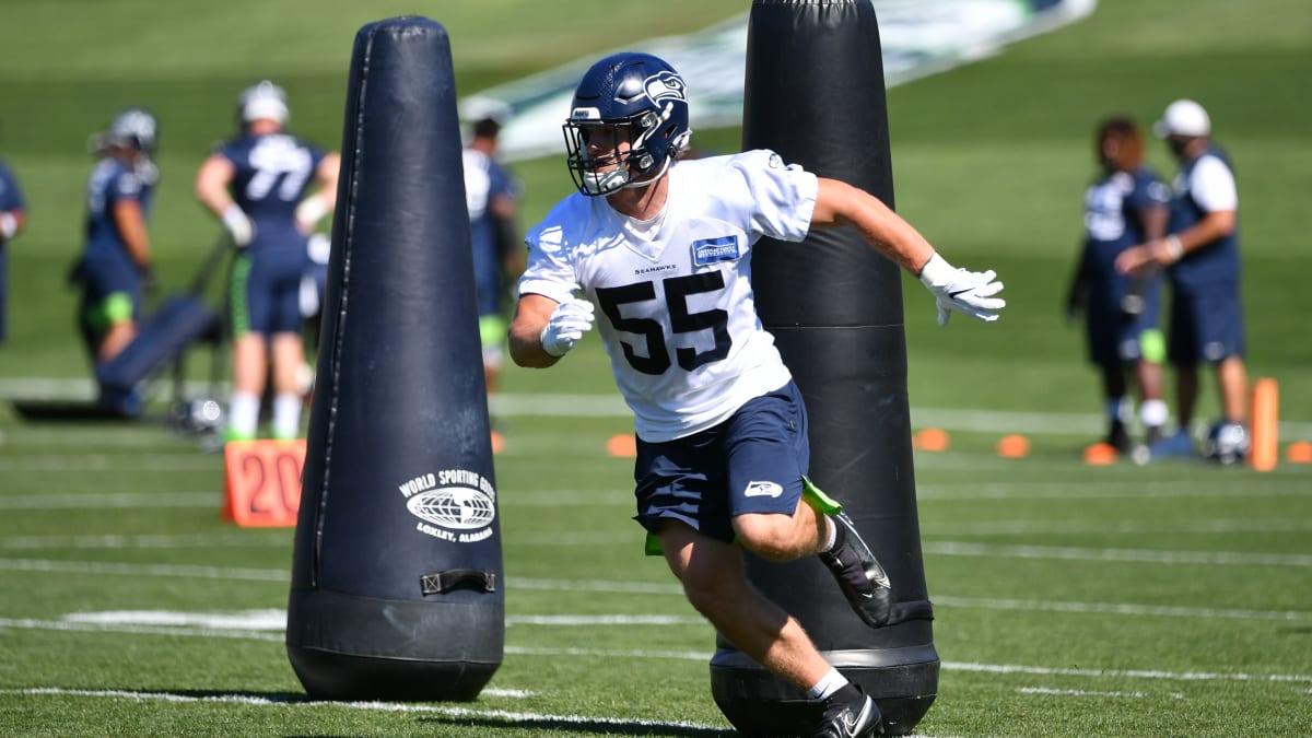 Men's Limited Seattle Seahawks NO.55 Ben Burr-Kirven Color Rush