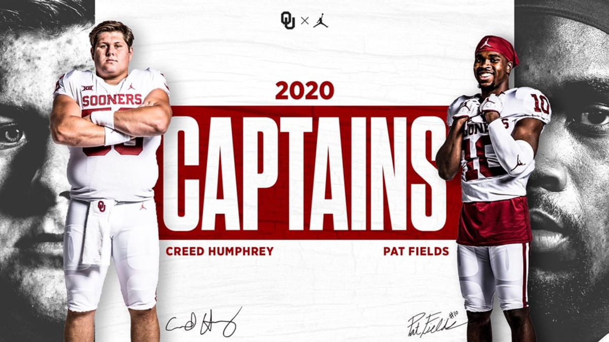 Creed Humphrey, Patrick Fields named Sooners' 2020 team captains - Sports  Illustrated Oklahoma Sooners News, Analysis and More