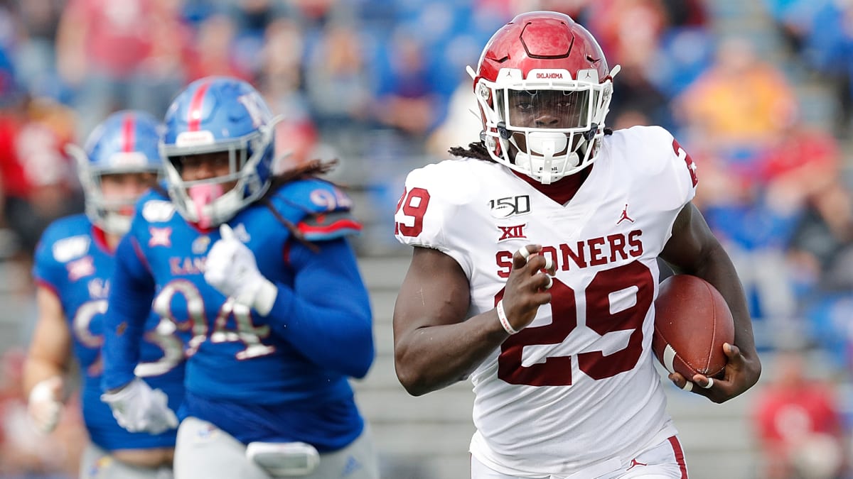 Oklahoma Sooners Football: RB Rhamondre Stevenson selected by New England  Patriots with the No. 120 overall pick in the 2021 NFL Draft - Crimson And  Cream Machine