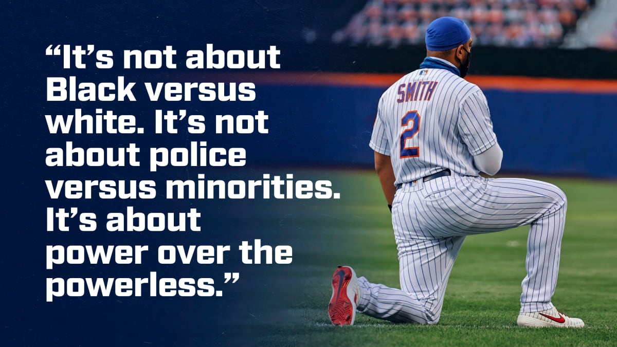 Dominic Smith speaks on experiencing racism