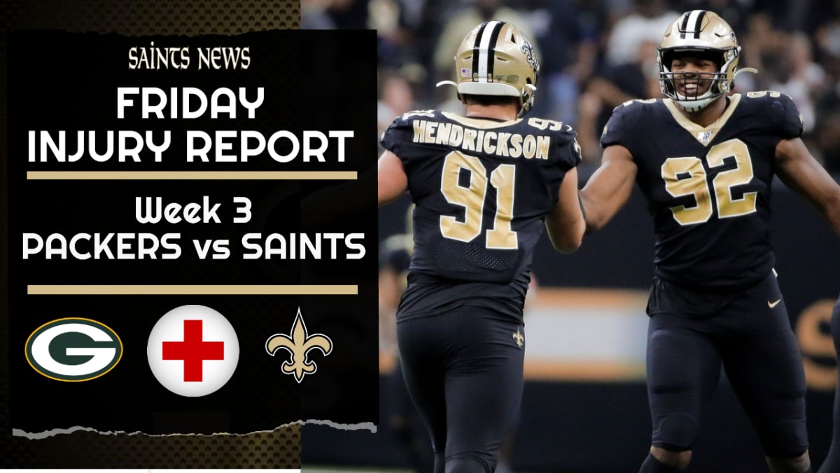 Saints Rookie Talks First NFL Start, Tough Loss To Packers - Sports  Illustrated New Orleans Saints News, Analysis and More