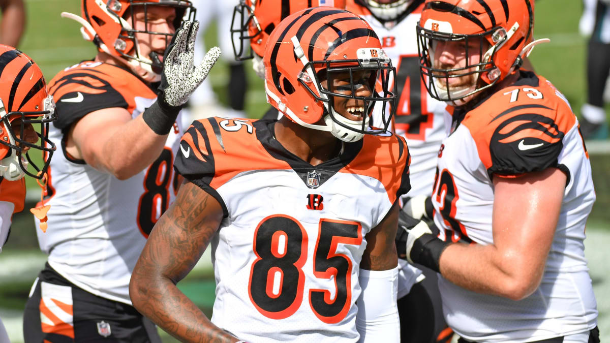 Bengals rookie Tee Higgins to wear No. 85, Chad Johnson approves 