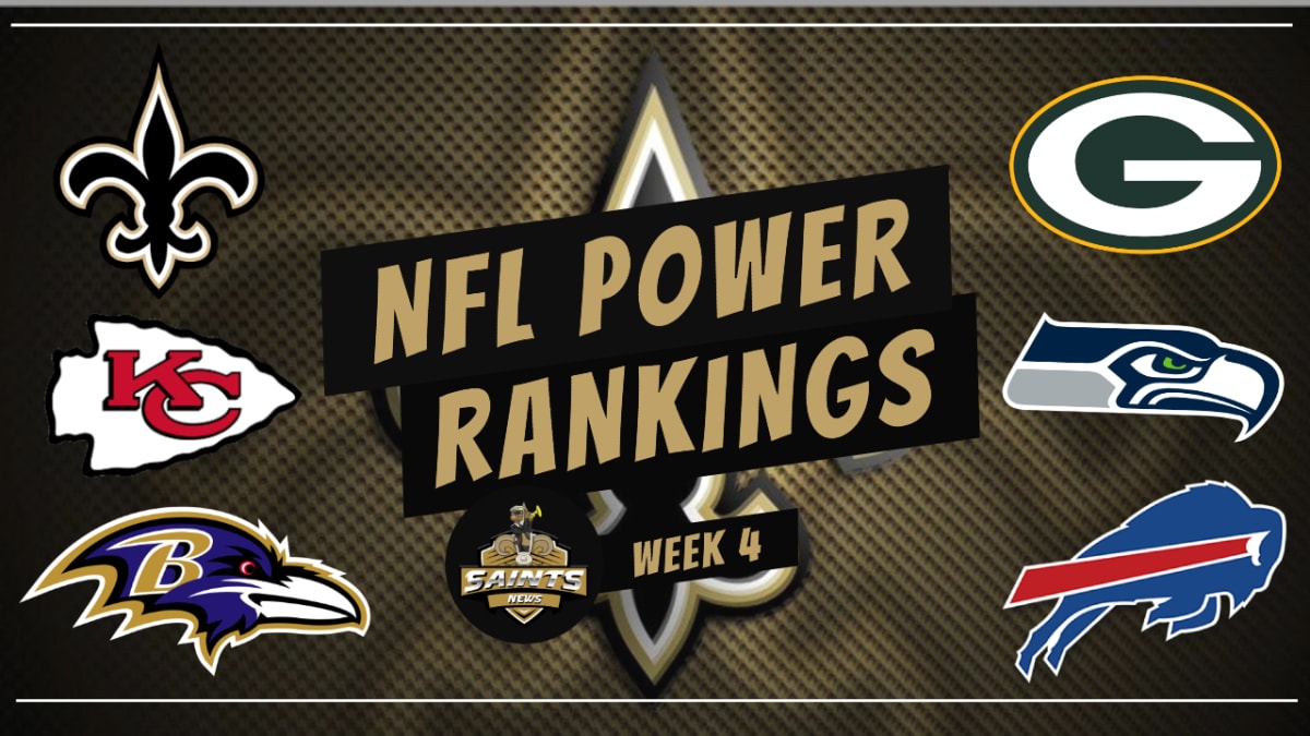 Nfl Power Rankings Week 4