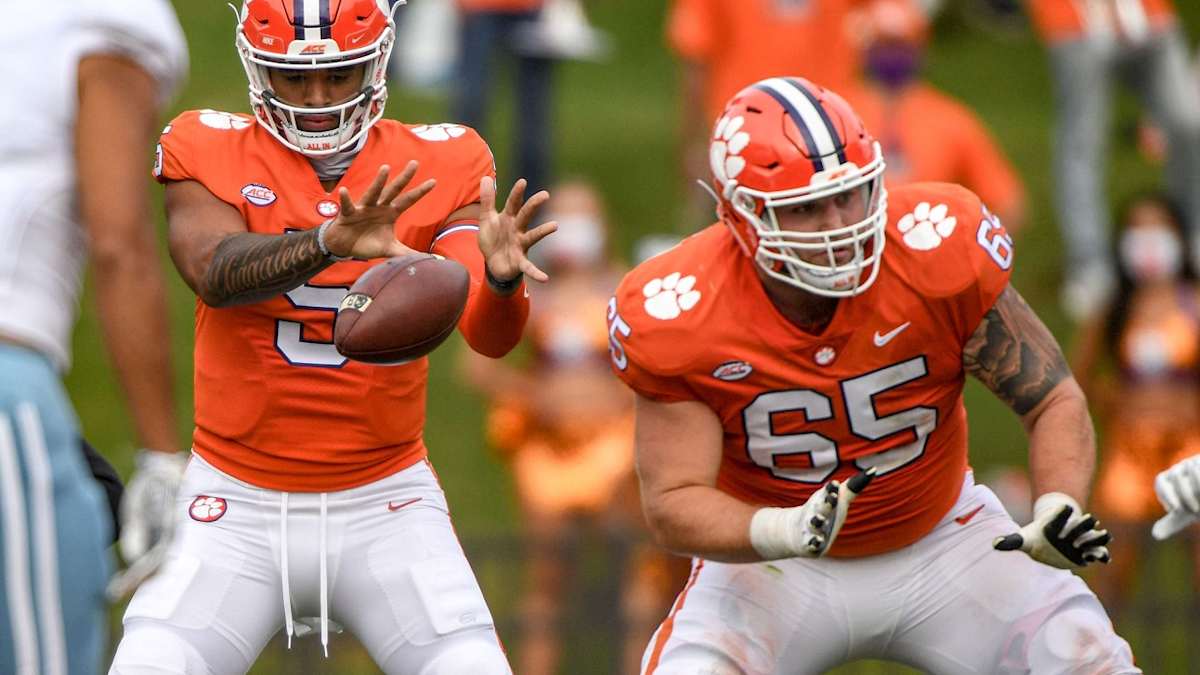 Former Clemson Tiger OL Jackson Carman Has a New Home in the NFL - Sports  Illustrated Clemson Tigers News, Analysis and More