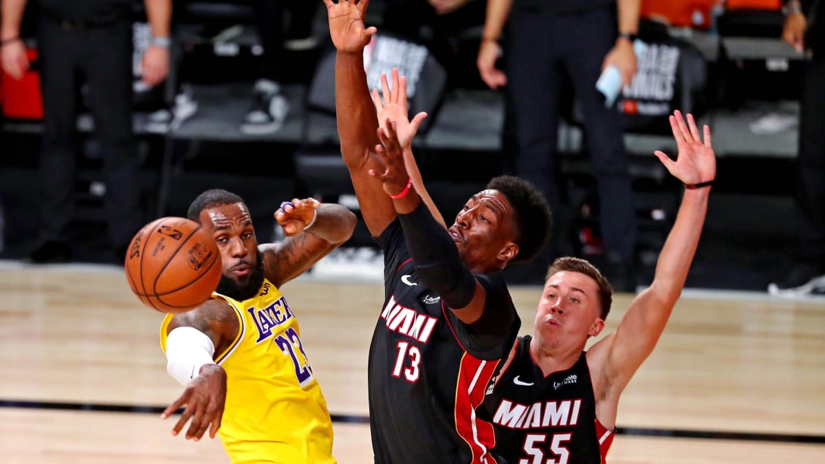 The Miami Heat advance to the NBA Finals on Bam Ado outburst