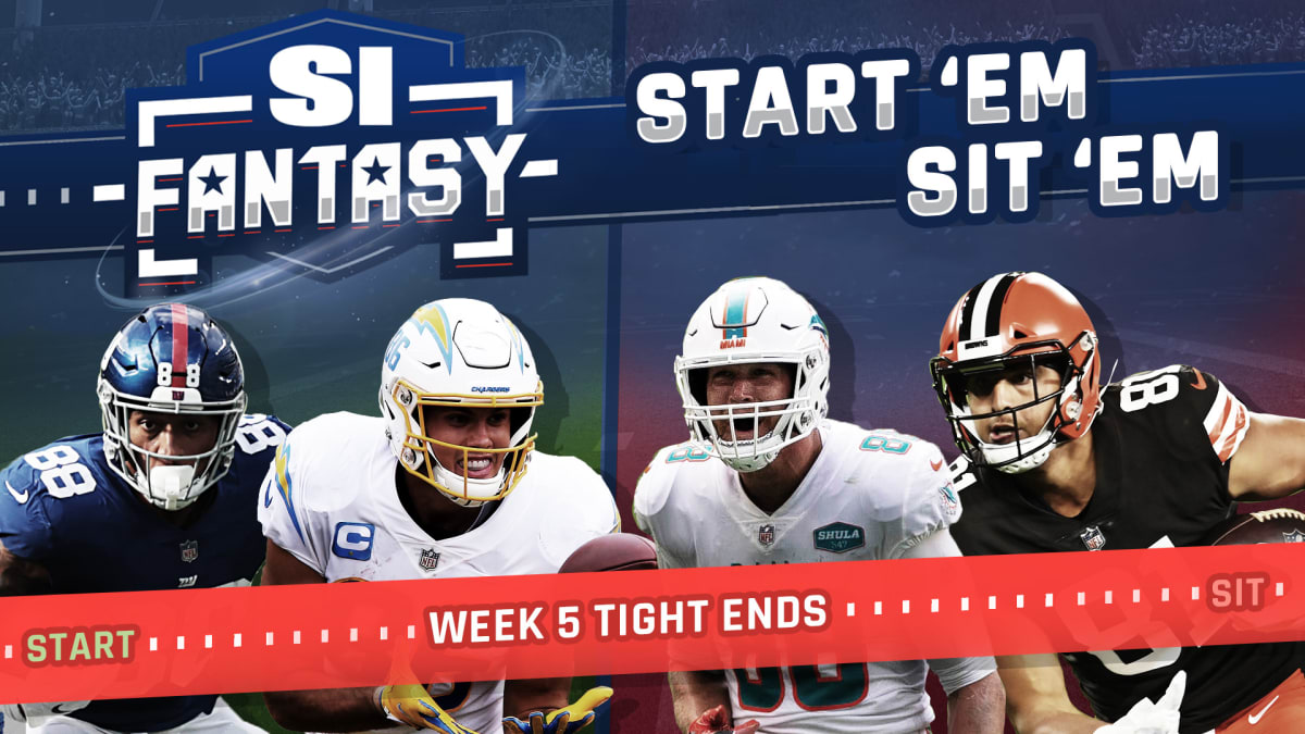 Week 5 Start 'Em, Sit 'Em: Tight Ends - Sports Illustrated