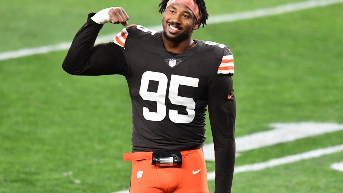 Myles Garrett to Practice Against Philadelphia Eagles Today - Sports  Illustrated Cleveland Browns News, Analysis and More